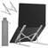 Front. Vena - Portable Laptop Stand for Desk, Foldable Laptop Stand Compact, Adjustable Travel Computer Stand for Macbook iPad Lenovo - Silver.