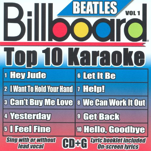  Billboard Top 10 Karaoke: The Beatles, Vol. 1 [CD]