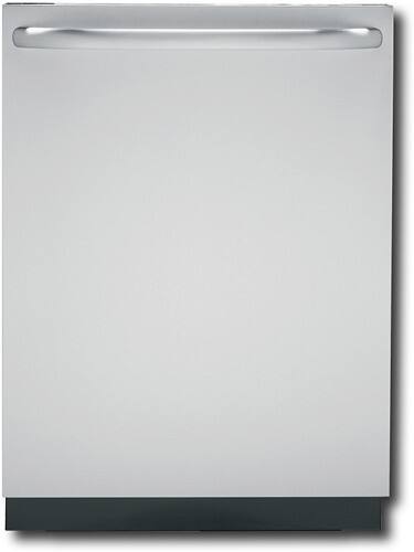 Front Standard. GE - 24" Tall Tub Built-In Dishwasher - Stainless-Steel.