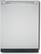 Front Standard. GE - 24" Tall Tub Built-In Dishwasher - Stainless-Steel.