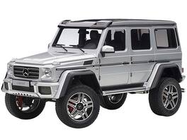 Mercedes Benz G500 4X4 2 Silver 1/18 Model Car by Autoart