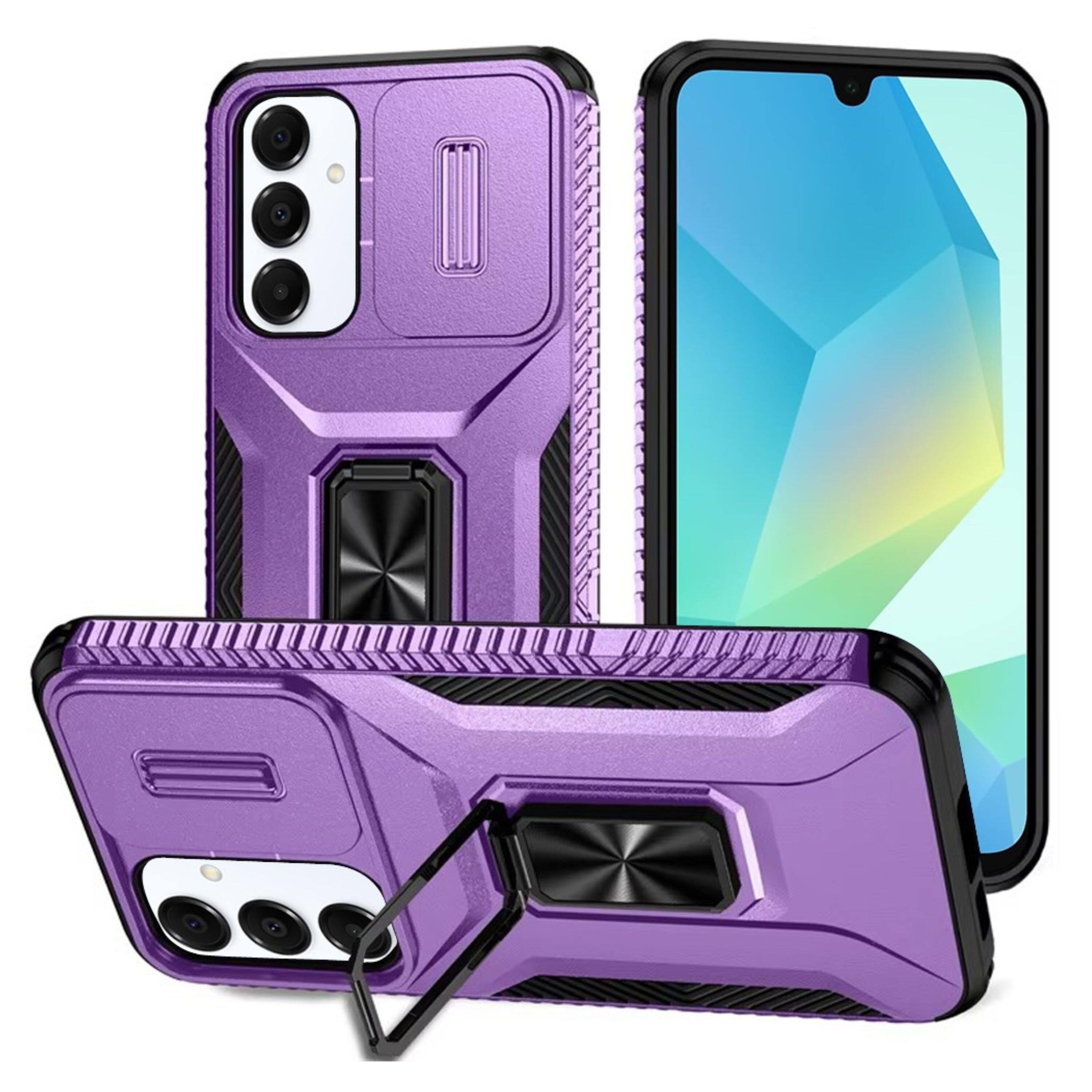 Kitcheniva Complete Protection Magnetic Stand Phone Case With Tempered ...