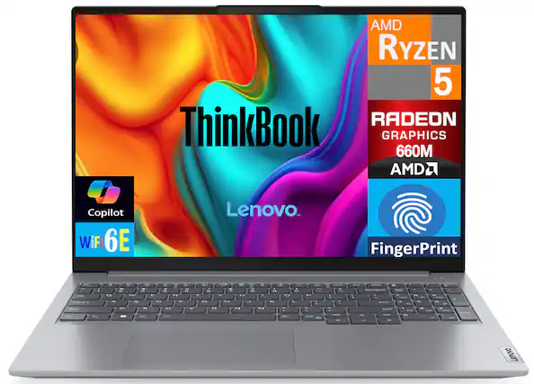 AMD Ryzen 5
RADEON GRAPHICS 660M
AMD Copilot
WiFi 6E
Lenovo
FingerPrint