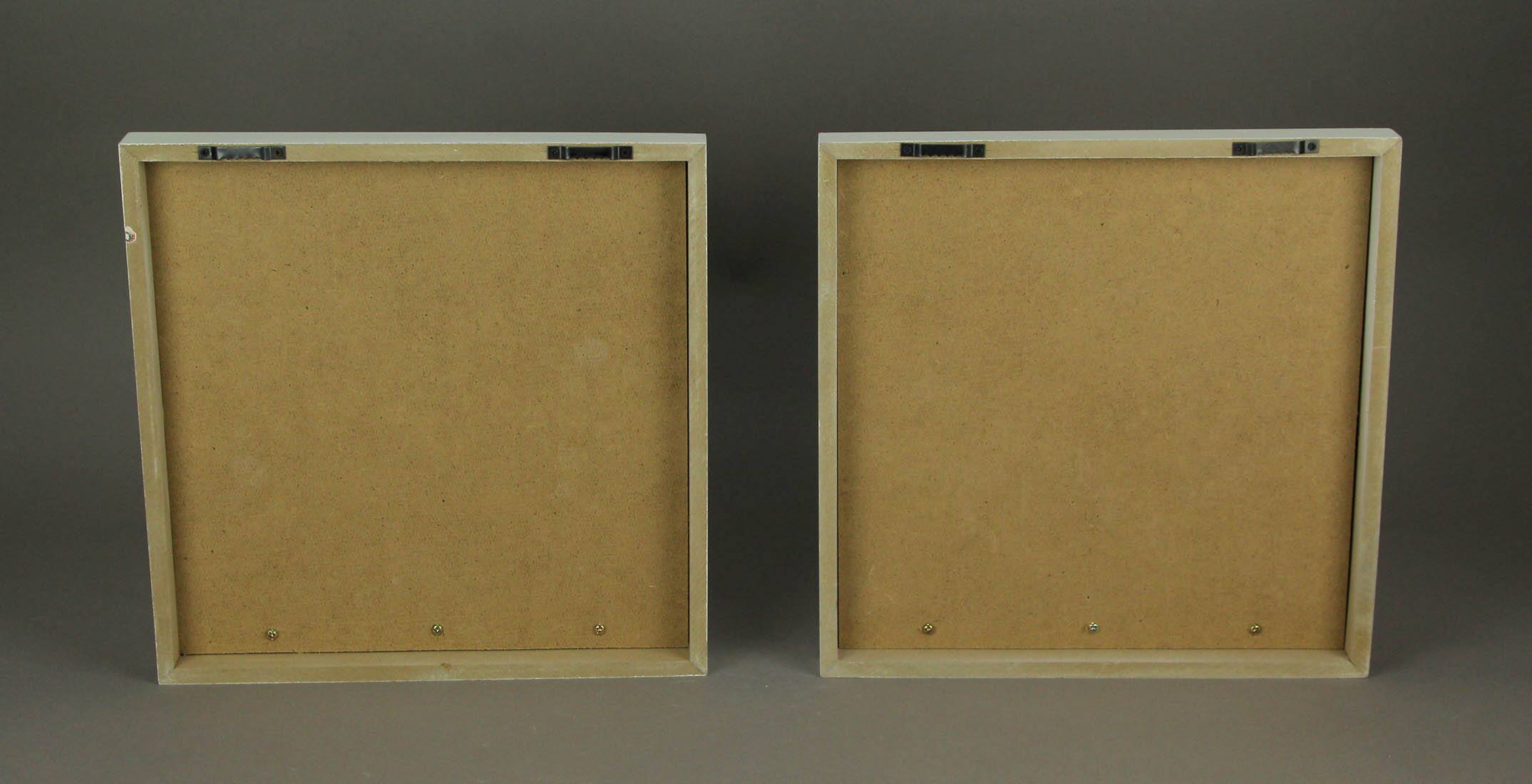 Alt View 2. Premier Home Imports - White Wood Pink Sequins Heart and Love Wall Hook Plaques 2 Piece Set - White.