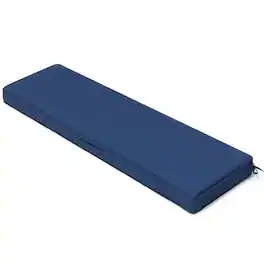 Crestlive Products - Outdoor Settee Bench Seat Cushion Patio Swing Cushion Loveseat Cushion - Navy