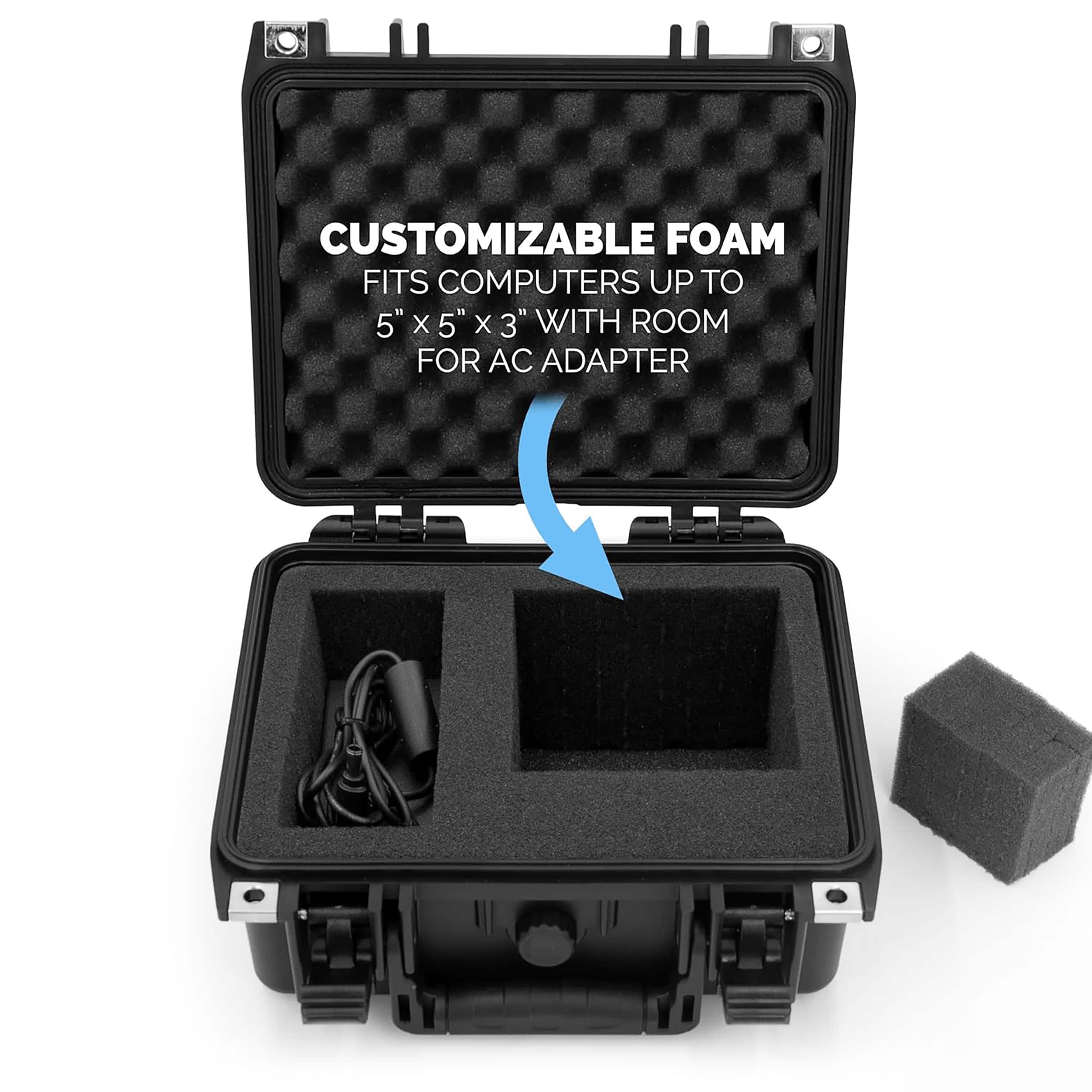 CASEMATIX Waterproof Hard Shell Travel Case for Apple Mac mini M4