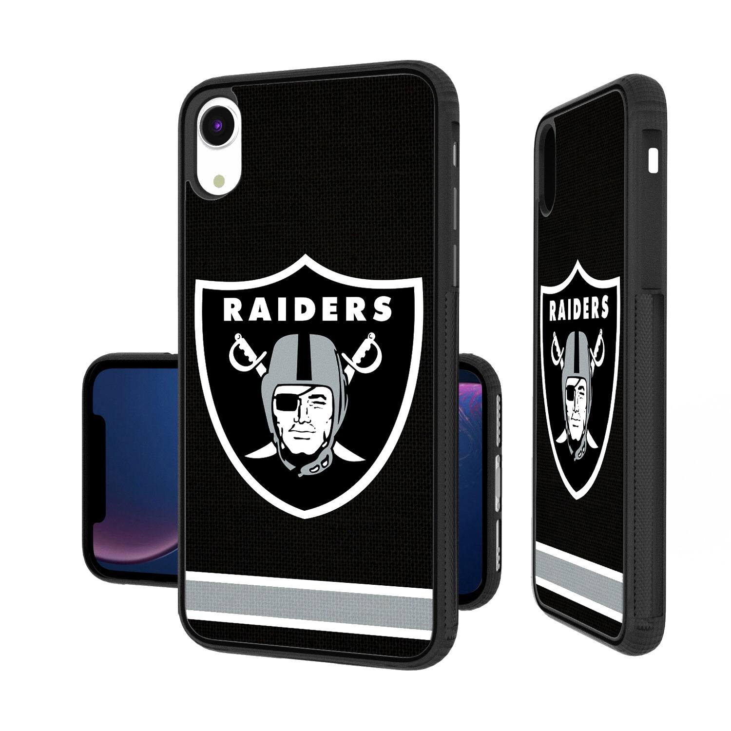 Keyscaper - NFL - Las Vegas Raiders iPhone Stripe Design Bump Case - 15 Pro - Multicolor price history on PriceWatchPro