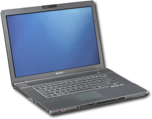 Angle Standard. Sony - VAIO Laptop with Intel® Centrino® Processor Technology - Black.