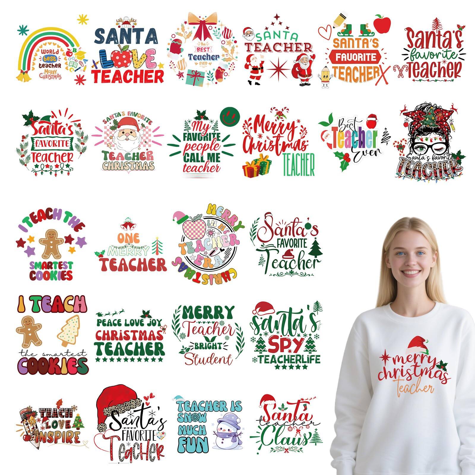 25pcs christmas teacher