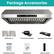 Package Accessories
- Baffle Filter x 2
- 6" Round Vent Adapter
- Rectangle Vent Adapter
- Installation Manual
- Hardware kit
- Remote control