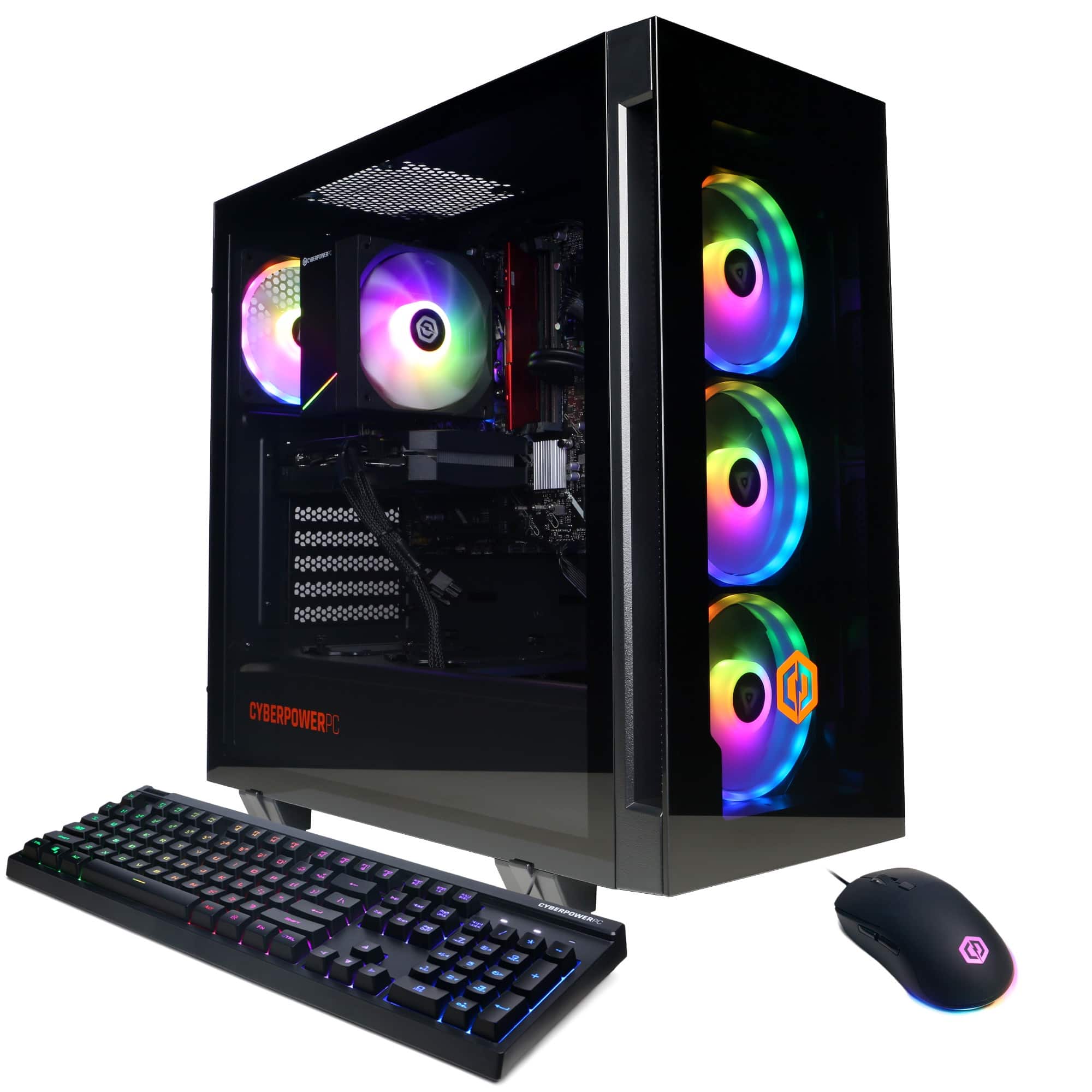 CyberPowerPC - Gaming Desktop - Intel Core 5 120 - NVIDIA GeForce RTX 5060 8GB - 16GB DDR5 - 1TB PCIe 4.0 SSD