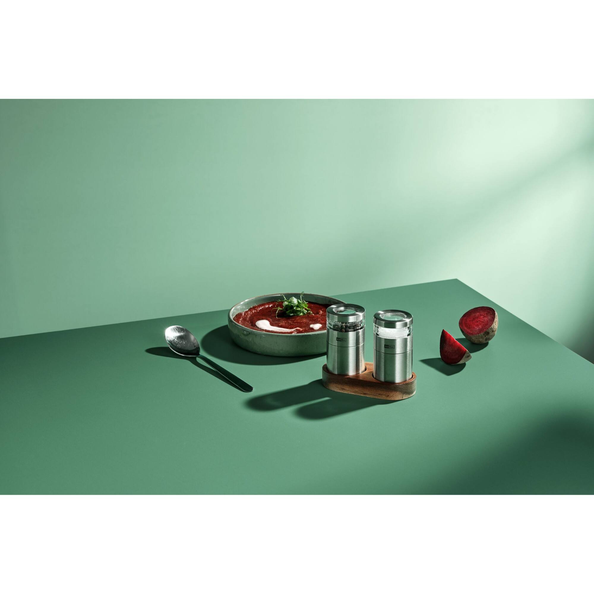 Alt View 7. Ad Hoc - Menage Molto S&P Mill Gift Set - Silver.