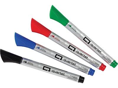 Quartet - Premium Dry Erase Markers, Fine Tip, Assorted, 4/Pack (79555)