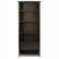Alt View 11. Simpli Home - Amherst 5 Shelf Bookcase - Hickory Brown.