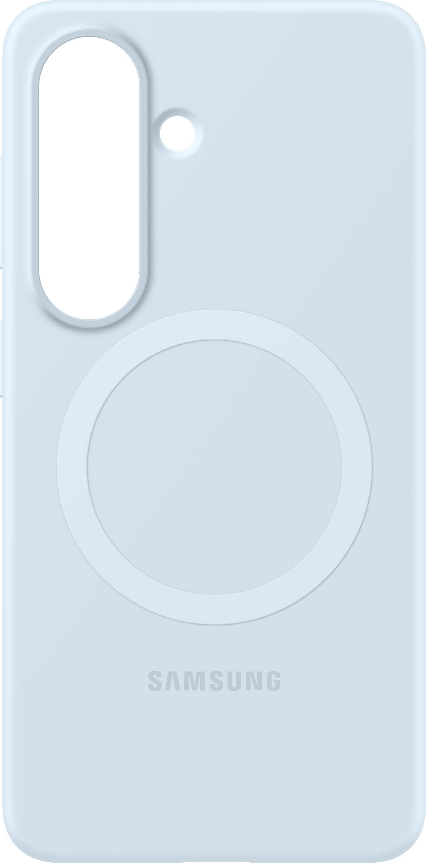 Alt View 13. Samsung - Galaxy S26 Silicone Magnet Case - Light Blue.