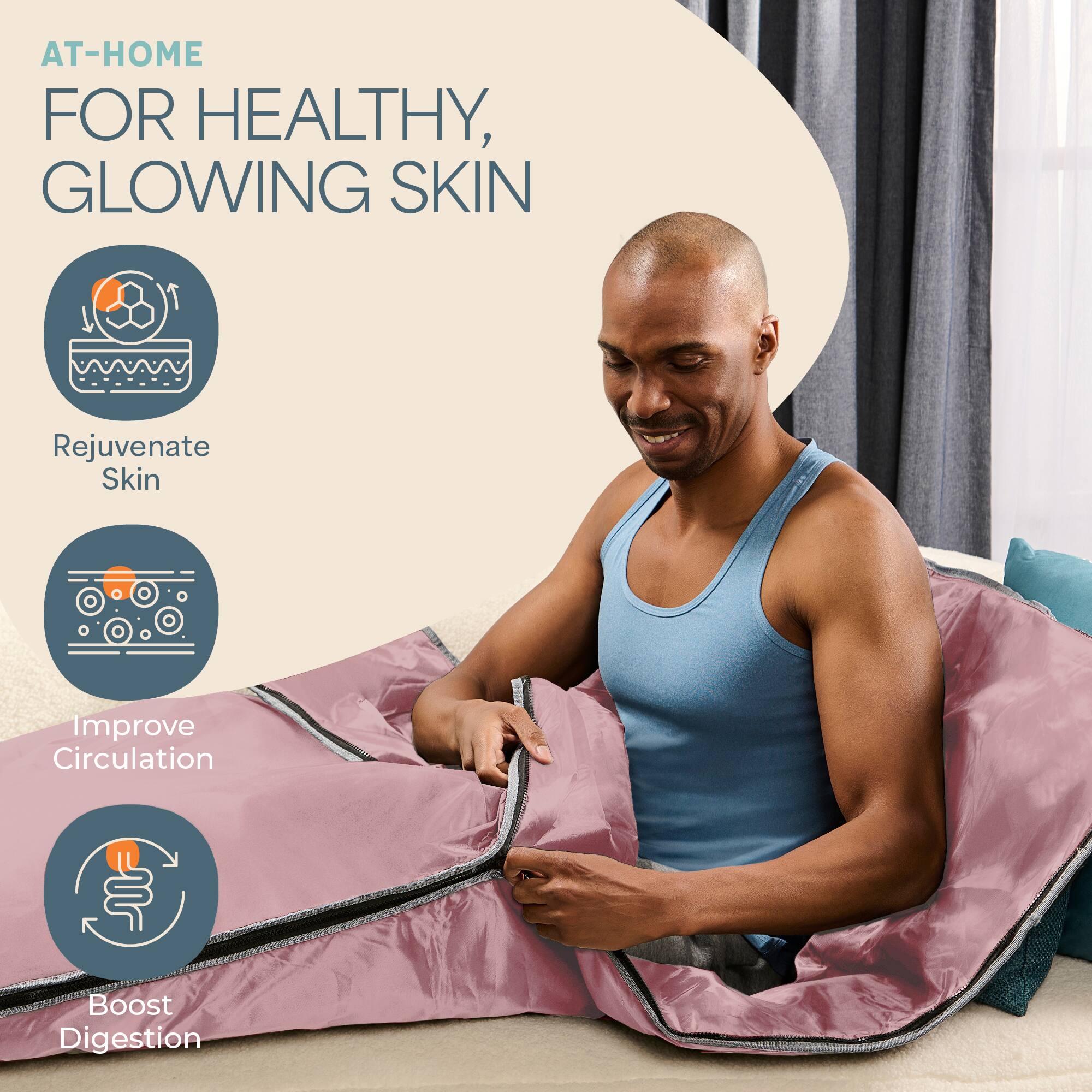 AT-HOME FOR HEALTHY, GLOWING SKIN

- Rejuvenate Skin
- Improve Circulation
- Boost Digestion