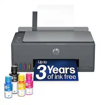 HP - Smart Tank 5001 Wireless All-in-One AI-Enabled Cartridge-Free Supertank Inkjet Printer with 3 Years of Ink Included¹ - Basalt