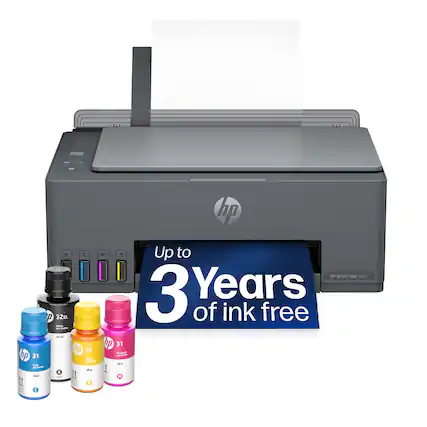 HP Smart Tank 5001 CE
Up to 3 Years of Ink Free
hp 31
32XL