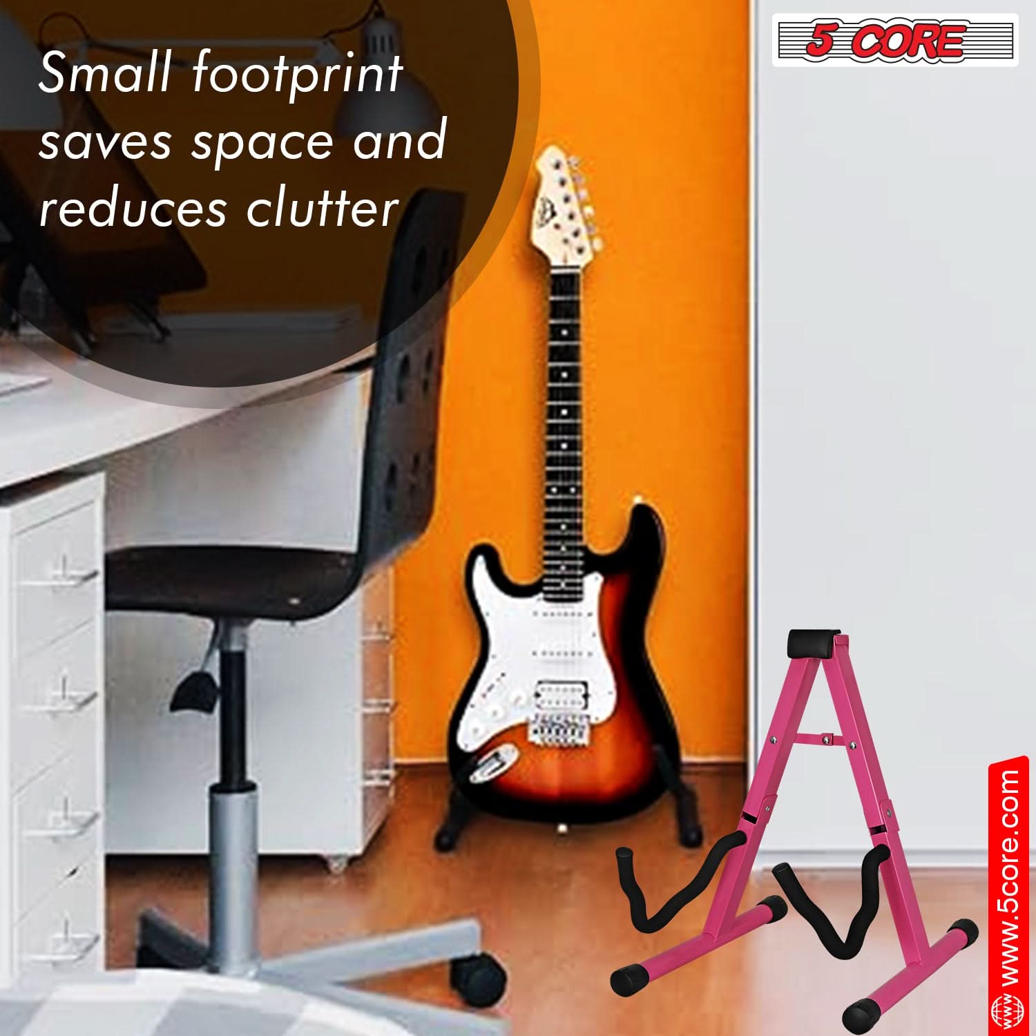 Small footprint saves space and reduces clutter

5 CORE

www.5core.com