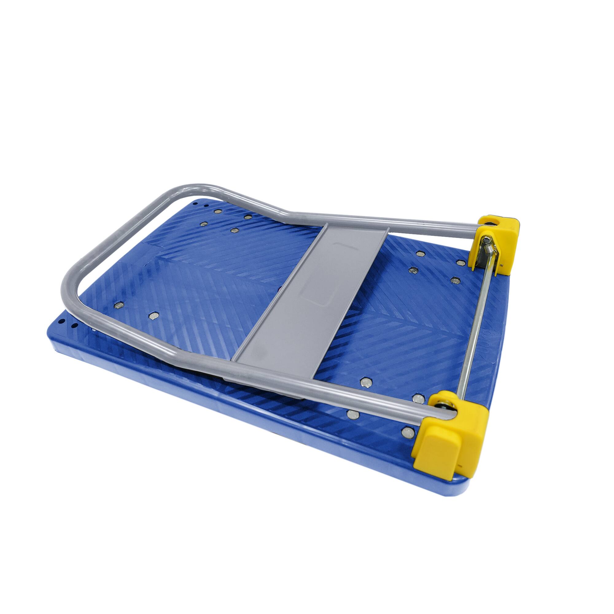 Alt View 5. Boyel Living - Blue Folding Heavy Duty Flatbed Cart 880 lbs Capacity Moving Platform Truck - Blue.