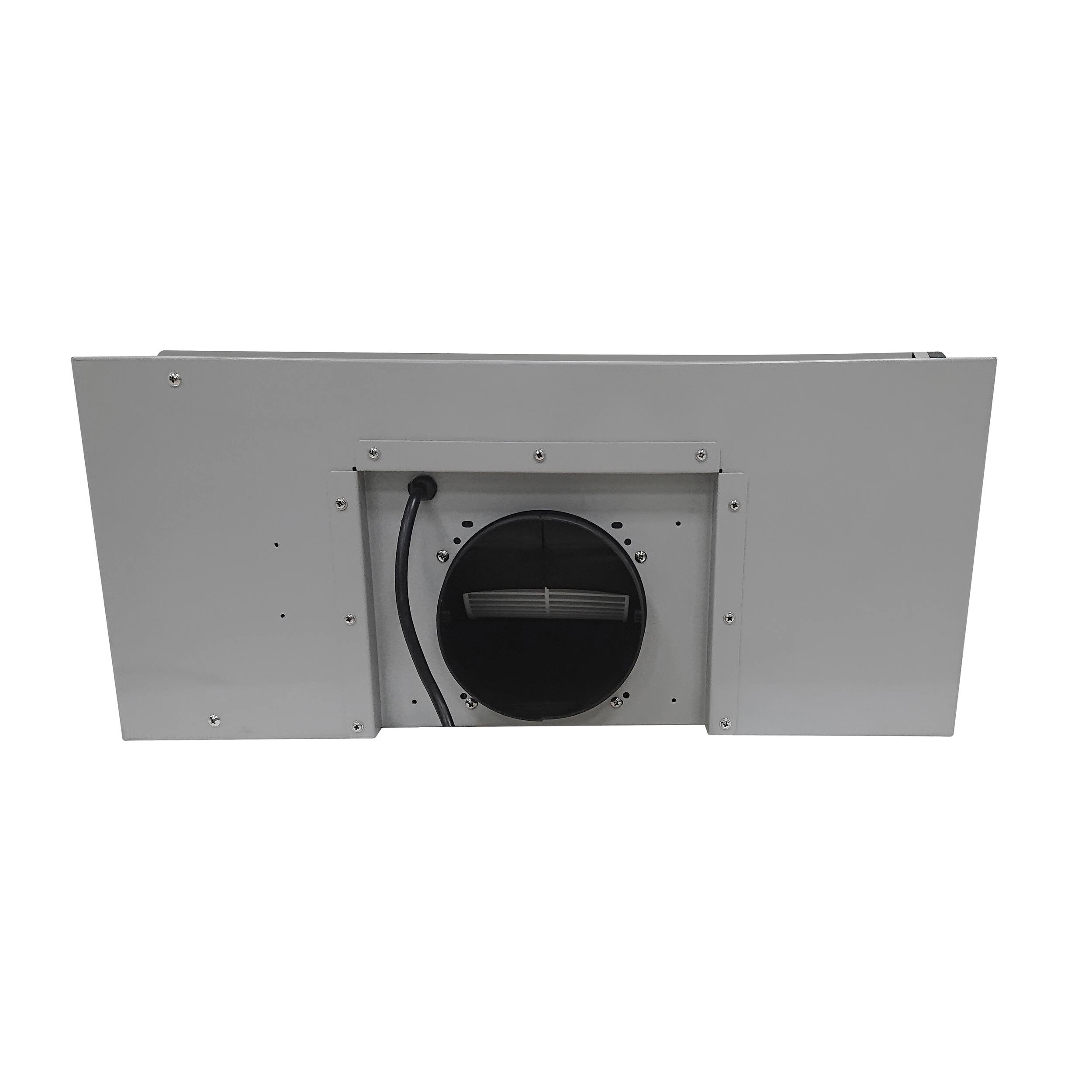 Back. Forno Appliances - Frassanito 36" Recessed Range Hood - Stainless steel.