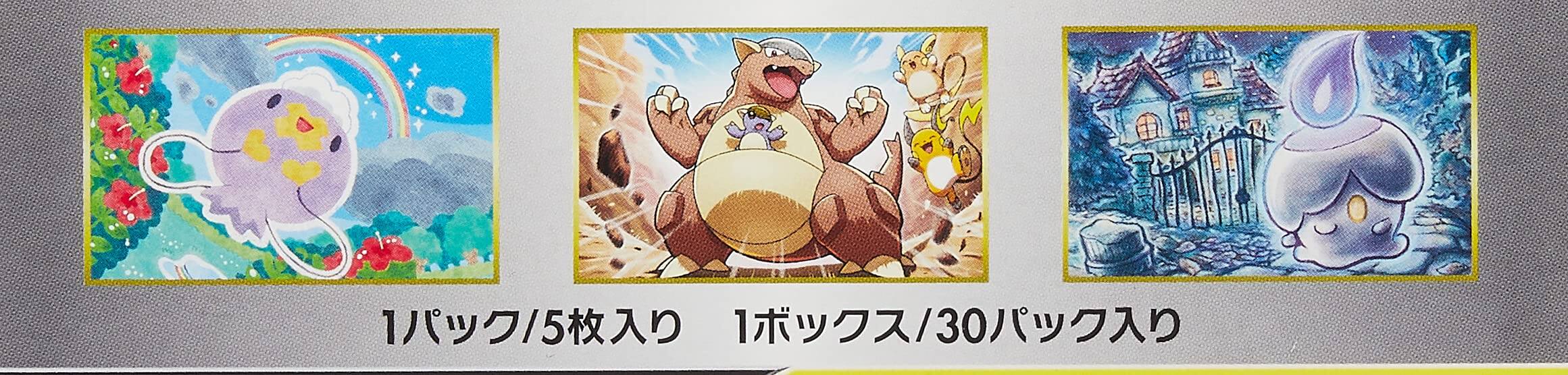 1パック/5枚入り  
1ボックス/30パック入り