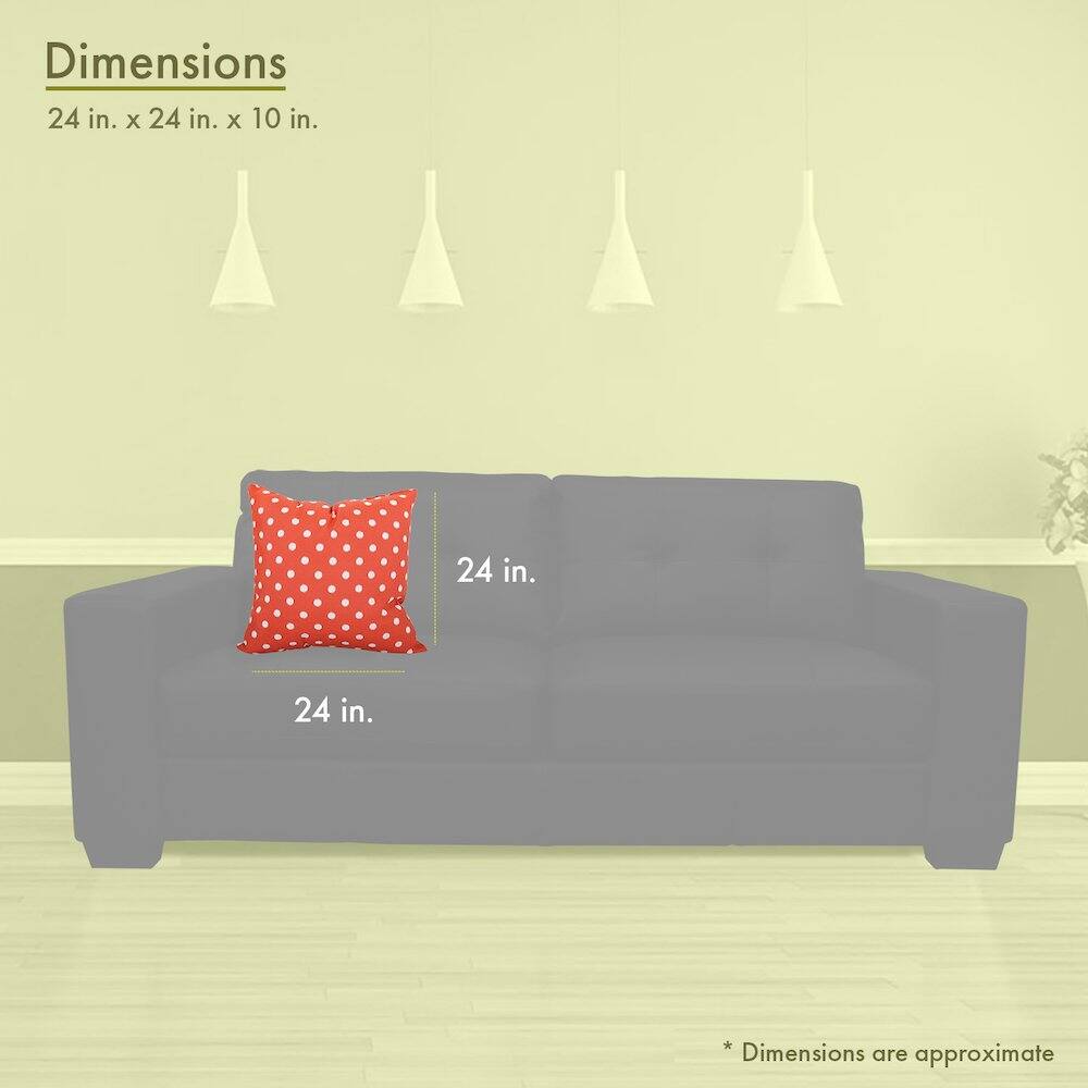 Dimensions  
24 in. x 24 in. x 10 in.  

24 in.  
24 in.  

*Dimensions are approximate