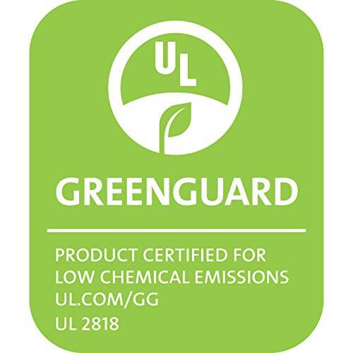 UL GREENGUARD  
PRODUCT CERTIFIED FOR LOW CHEMICAL EMISSIONS  
UL.COM/GG  
UL 2818