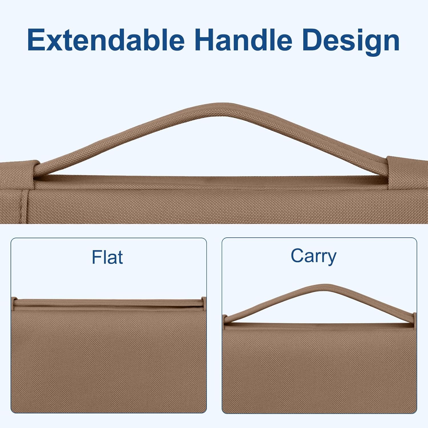 Extendable Handle Design

Flat

Carry