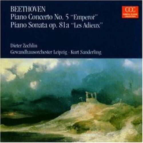BEETHOVEN  
Piano Concerto No. 5 "Emperor"  
Piano Sonata op. 81a "Les Adieux"  

Dieter Zechlin  
Gewandhausorchester Leipzig - Kurt Sanderling  

CCG