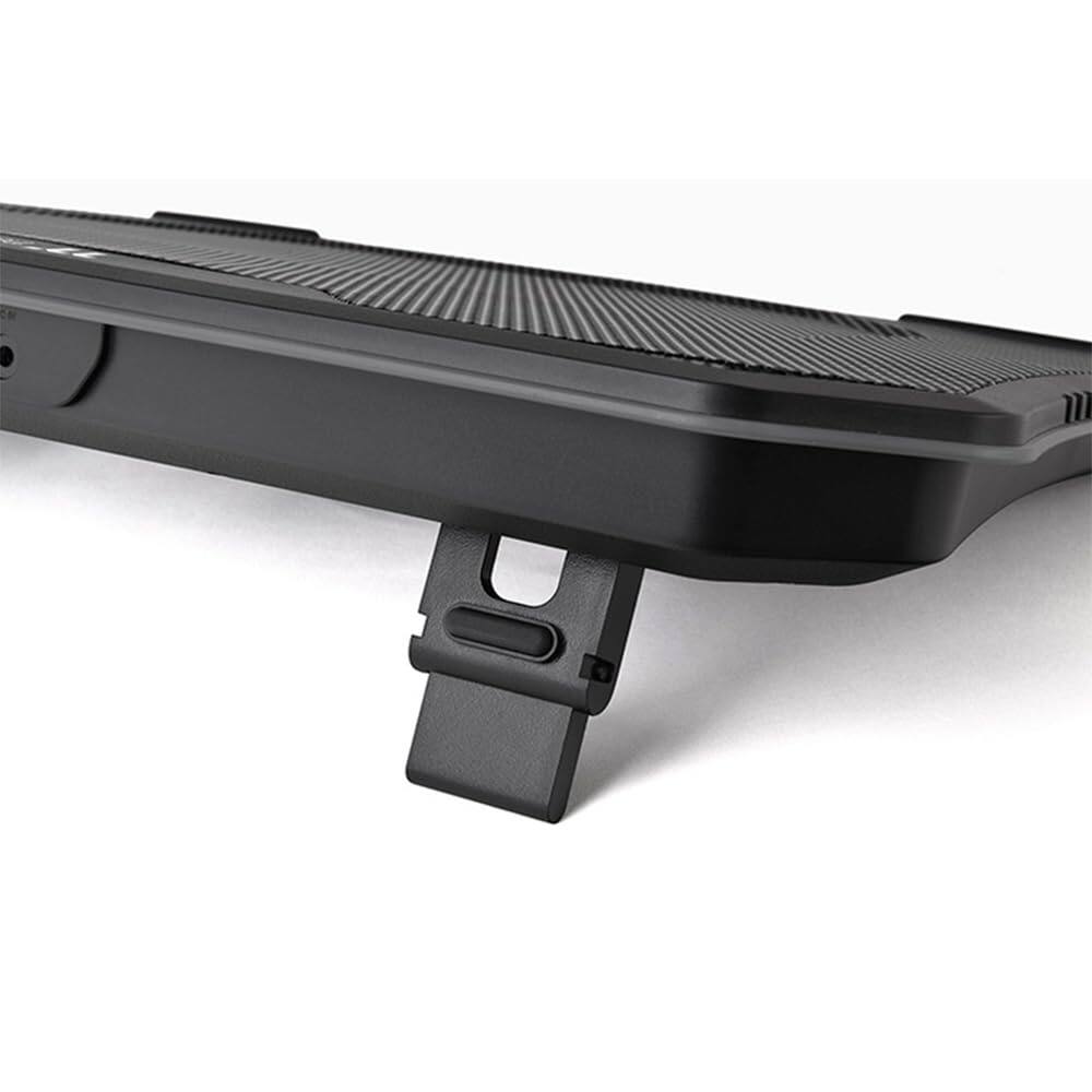 Alt View 2. HongFei - HongFei Tt Massive 12 RGB Laptop Cooling Pad with 120mm Fan & Ergonomic Design - Black.