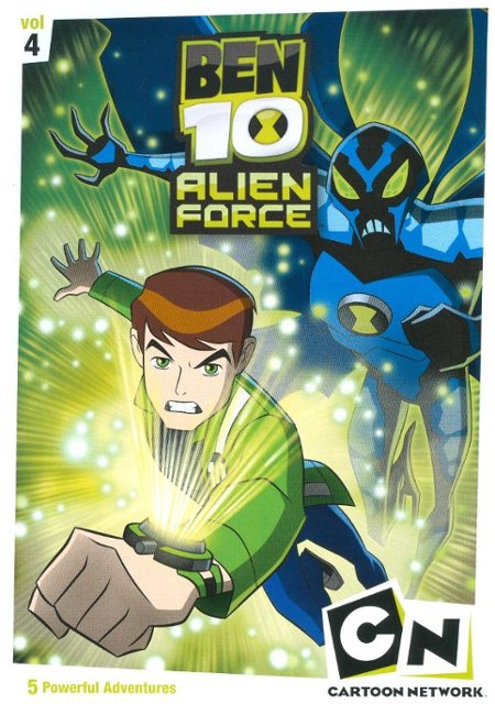 Front Standard. Ben 10: Alien Force, Vol. 4 [DVD].