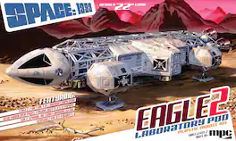PopMarket - Space:1999 Eagle II w/Lab Pod MPC Model Kit - COLLECTIBLES - Multicolor