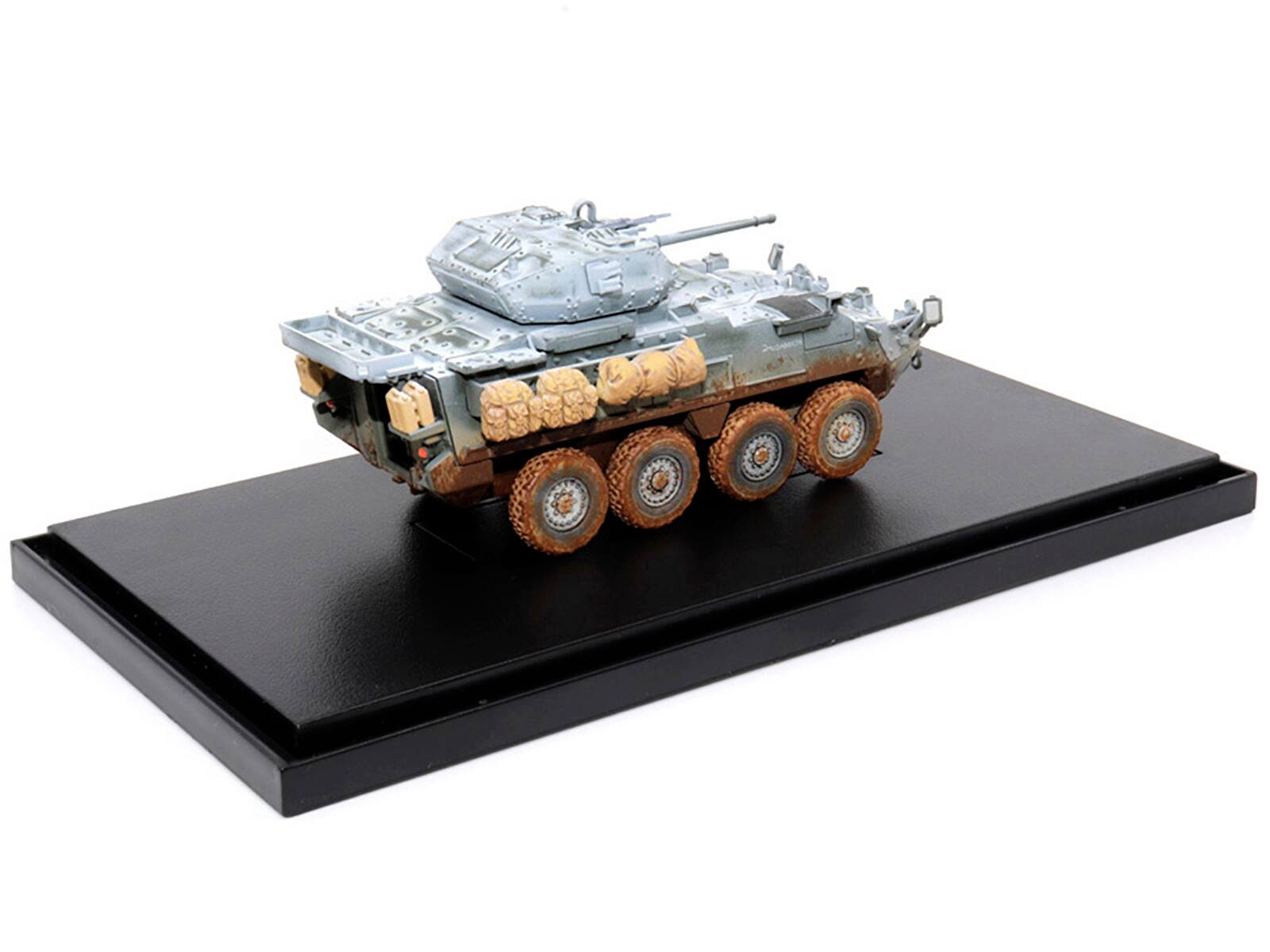 Alt View 5. Dragon Models - United States M1296 Stryker ICV Dragoon Olive Drab Snowy Version "NEO Dragon Armor" 1/72 Plastic Model by Dragon Models.