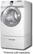 Left Standard. Samsung - 7.3 Cu. Ft. 11-Cycle Electric Steam Dryer - White.