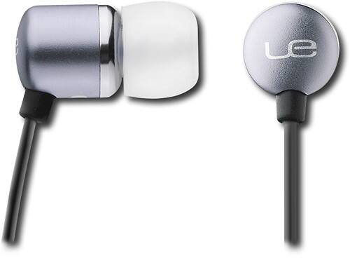 Front Standard. Ultimate Ears - SuperFi 4 Earbud Earphones - Black/Silver.
