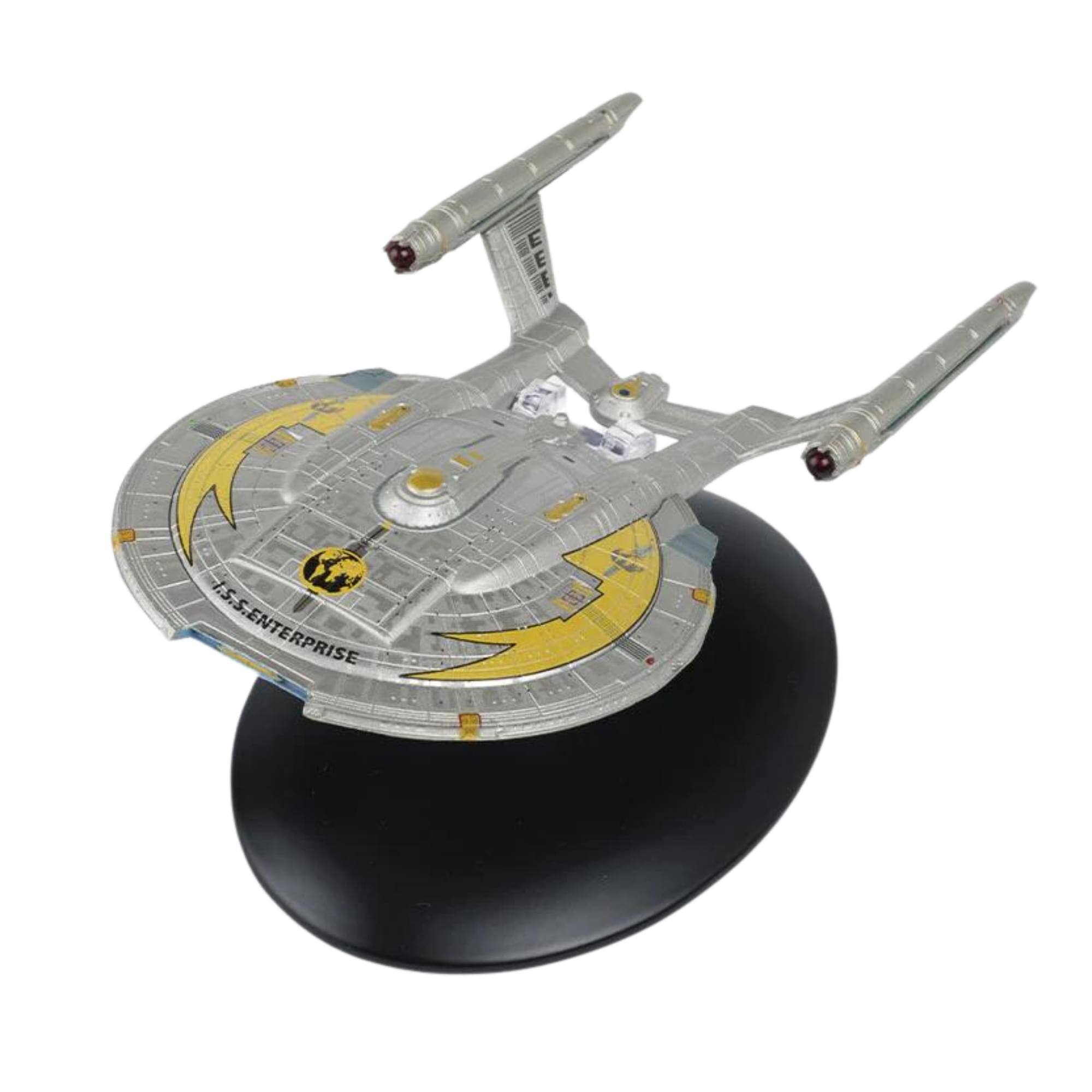 Alt View 1. Eaglemoss - Eaglemoss Star Trek Starships Replica | ISS Enterprise NX-01 Mirror Universe - Grey.