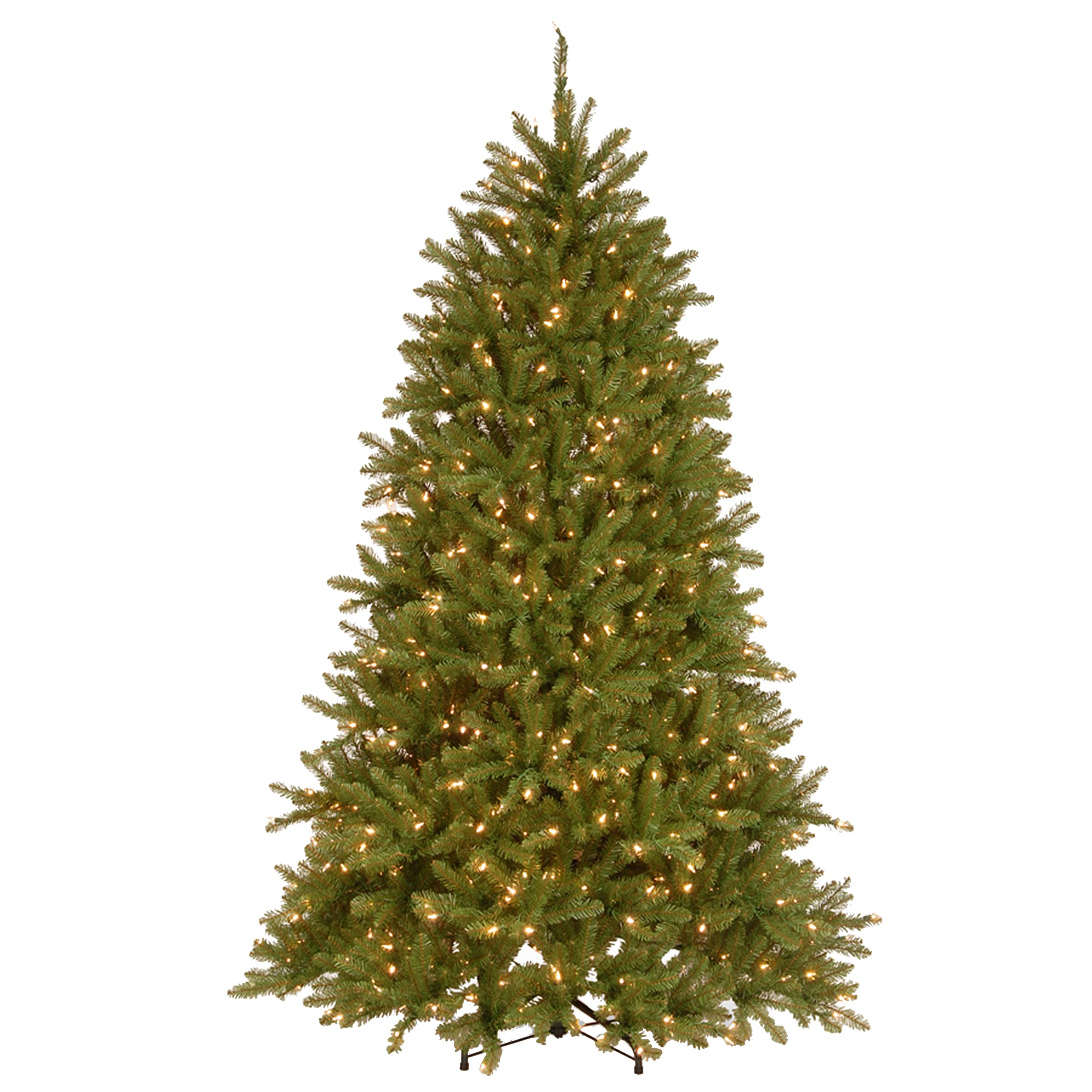 Front. National Tree Company - NATIONAL TREE COMPANY PRE-LIT ARTIFICIAL CHRISTMAS TREE, 6.5 FEET - GREEN - Green.