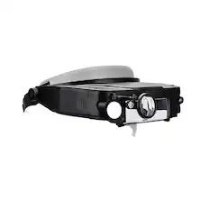 Front. Kitcheniva - Light Head Magnifying Glass Visor For Jeweler Reading Repair.