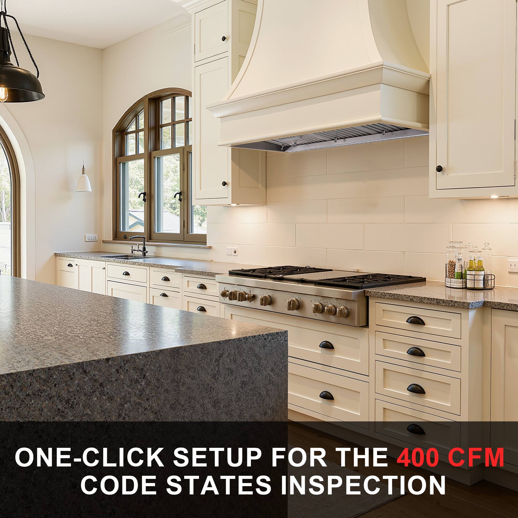ONE-CLICK SETUP FOR THE 400 CFM CODE STATES INSPECTION