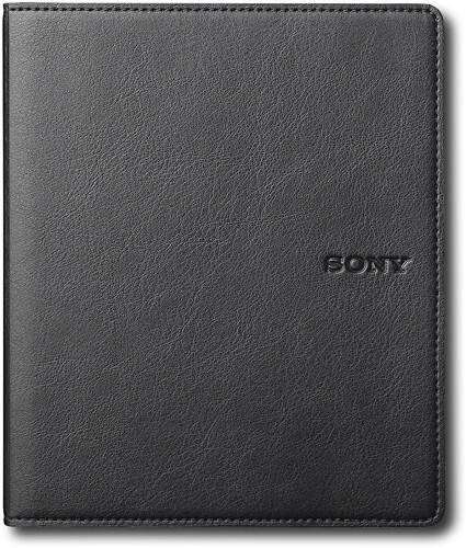 Front Standard. Sony - Cover for Reader Digital Book - Black.