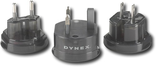  Dynex™ - International Travel Adapter for Most Portable Electronic Devices