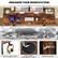 ORGANIZE YOUR WORKSTATION
63" Side Hanging Hooks Dual Cable Management Holes Cable Fixing Ties
Side Hanging Hooks
Dual Cable Management Holes
Cable Fixing Ties