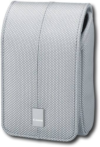 Front Standard. Canon - PowerShot Camera Case for Select Canon Cameras - Gray.