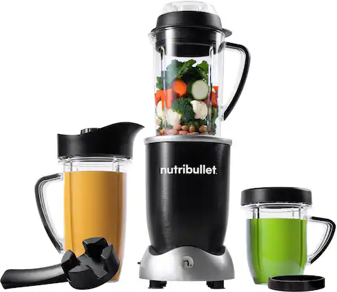 Alt View 11. NutriBullet - Rx 1700 Watt Personal Blender N17-1001 - Black.