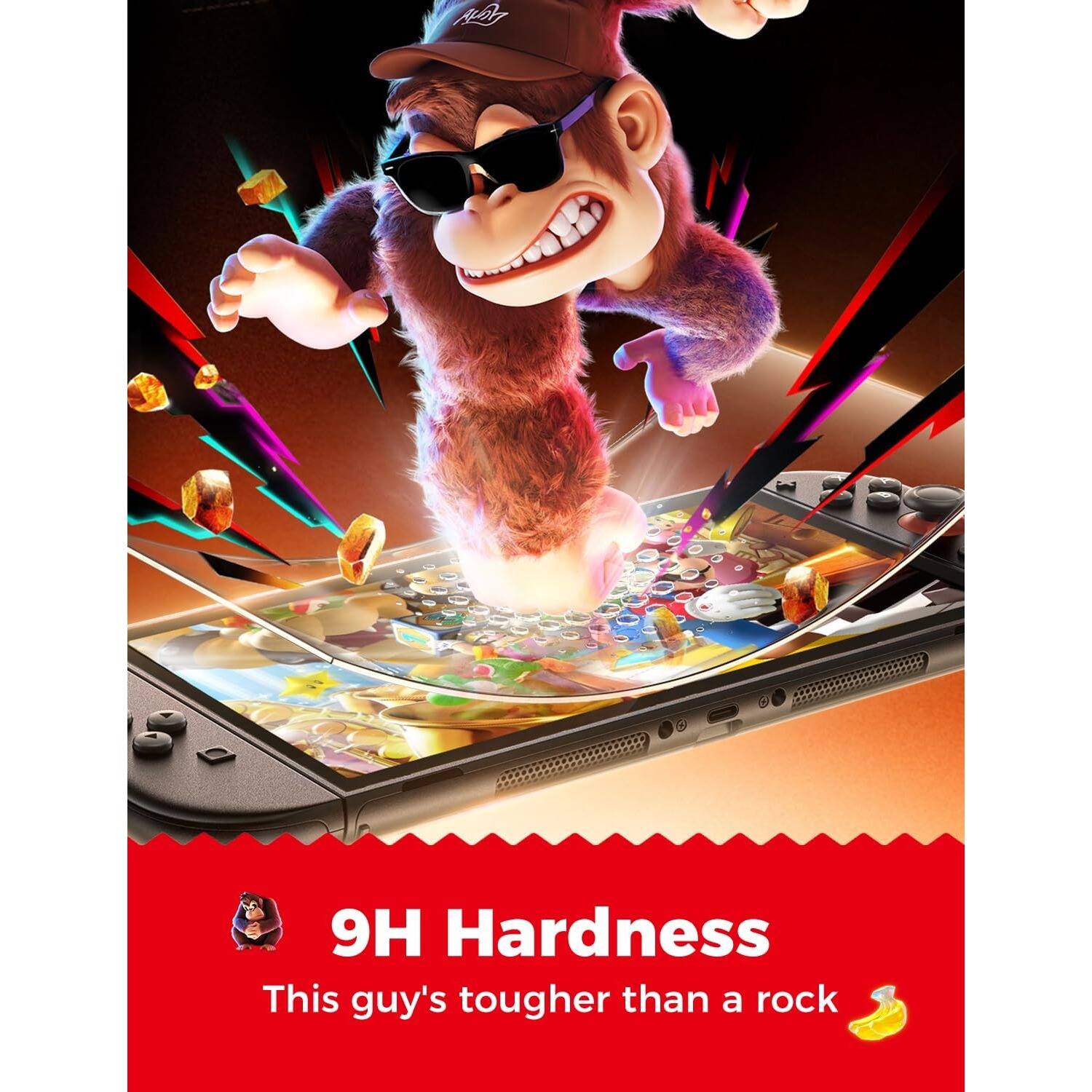 9H Hardness  
This guy's tougher than a rock 🍌