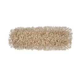 Boardwalk - Industrial Dust Mop Head, Hygrade Cotton, 24w x 5d, White