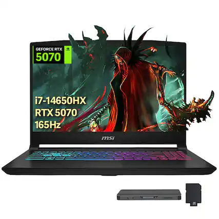 GEFORCE RTX 5070
i7-14650HX
RTX 5070
165Hz
msi