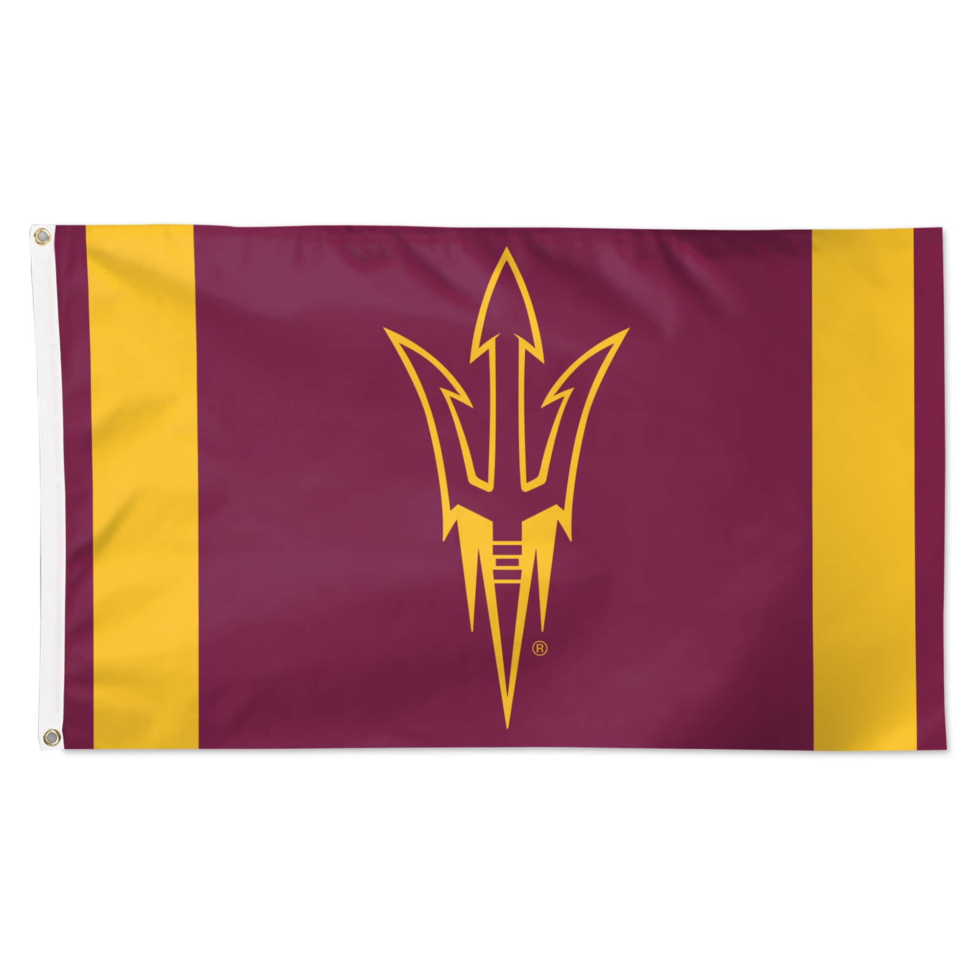 WinCraft - Arizona State Sun Devils 3' x 5' Vertical Stripe Deluxe Single-Sided Flag - Multicolor