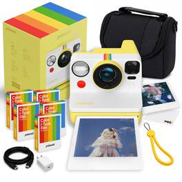 Polaroid - Now Generation-3 iType Instant Camera ( Yelllow) + More - Yellow